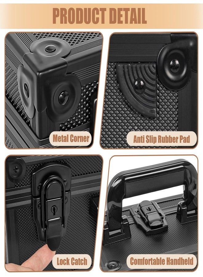 OUUTMEE Toploaders Storage Box for 3" x 4" 35pt Rigid Card, Top Loader Storage with 3 Partition Holds 150+ Toploaders, Magnetic Card Holders - Image 5
